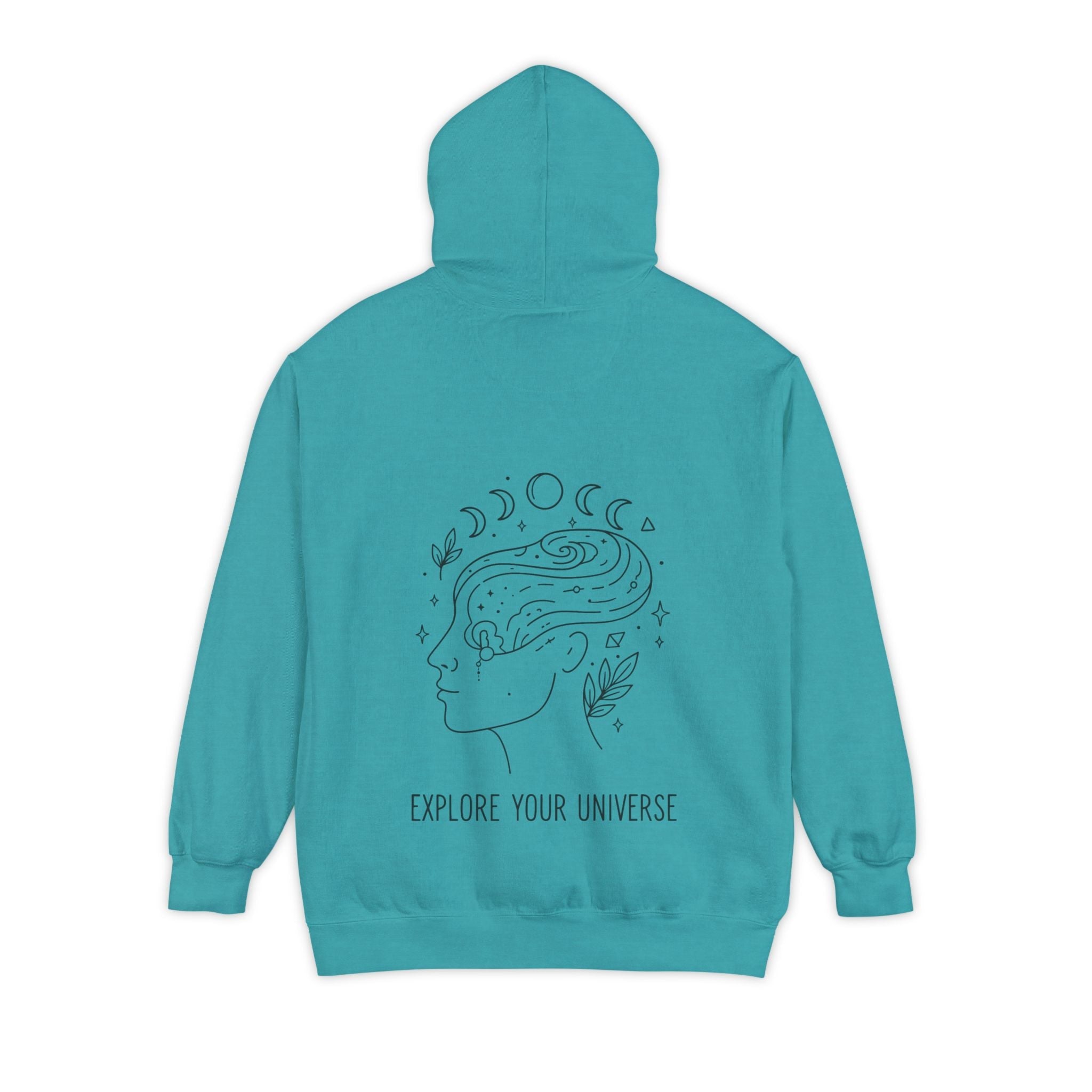 Explore Your Uniqueness Hoodie, Garment-Dyed Unisex Hoodie, Cozy Gift for Explorers, Comfortable Everyday Wear, Perfect for All Occasions Printify