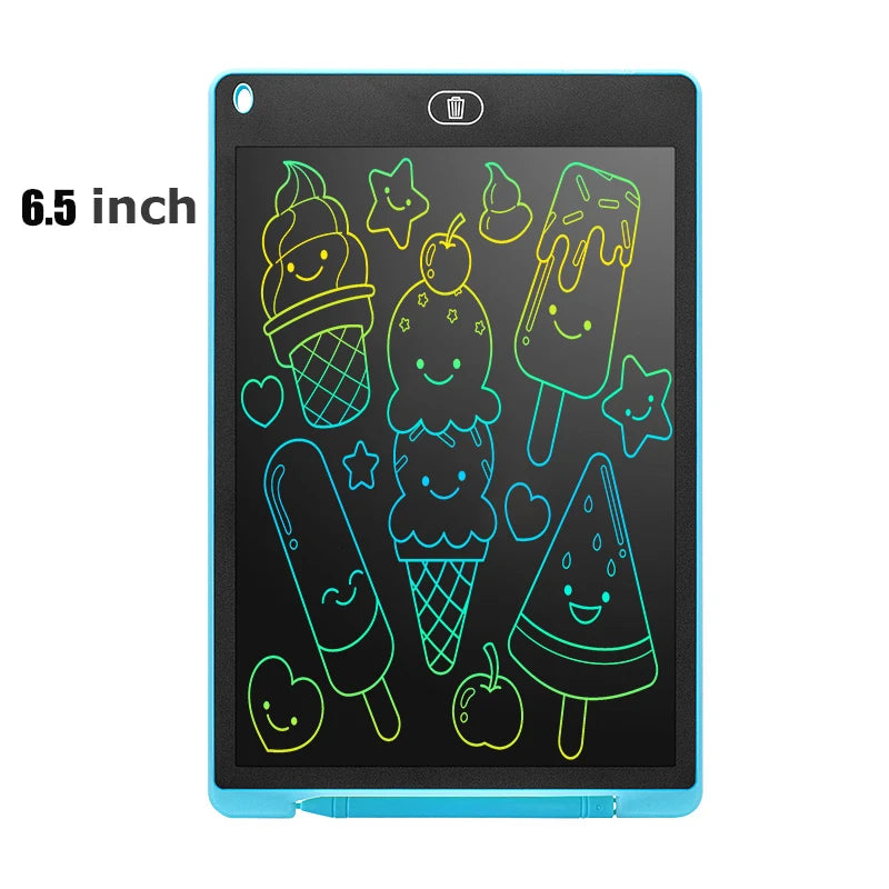 6.5 inch LCD Writing Tablet Drawing Board Montessori Educational Drawing Toys For Kids Students Magic Blackboard Toy Gift Econic Blanks