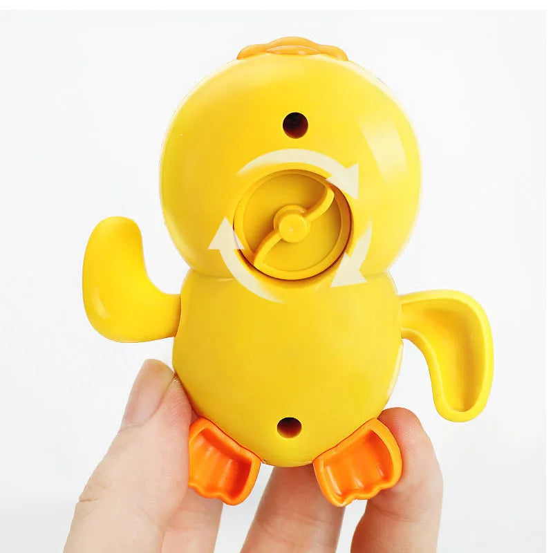 Baby bath toys for children water play small yellow duck swimming baby kids play with water duckling small turtle boys and girls Econic Blanks