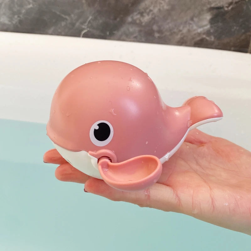 Baby Bath Toys Kids Swimming Clockwork Dolls Play Water Fun Bathing Cute Funny Children Bathroom Shower Bathtub Animals Toy Econic Blanks