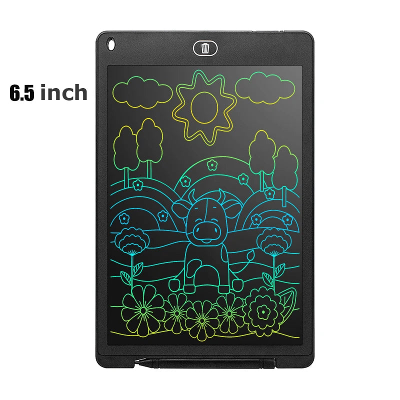 6.5 inch LCD Writing Tablet Drawing Board Montessori Educational Drawing Toys For Kids Students Magic Blackboard Toy Gift Econic Blanks