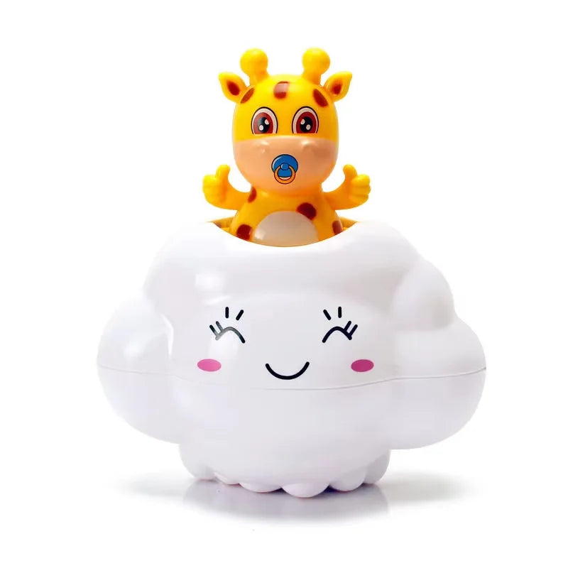 Baby Bath Toy, Bathing Cute Swimming Water Spraying Clouds Shower Bath Toy For Kids Water Playing Toy Econic Blanks