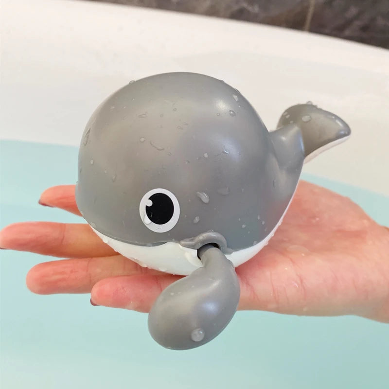 Baby Bath Toys Kids Swimming Clockwork Dolls Play Water Fun Bathing Cute Funny Children Bathroom Shower Bathtub Animals Toy Econic Blanks