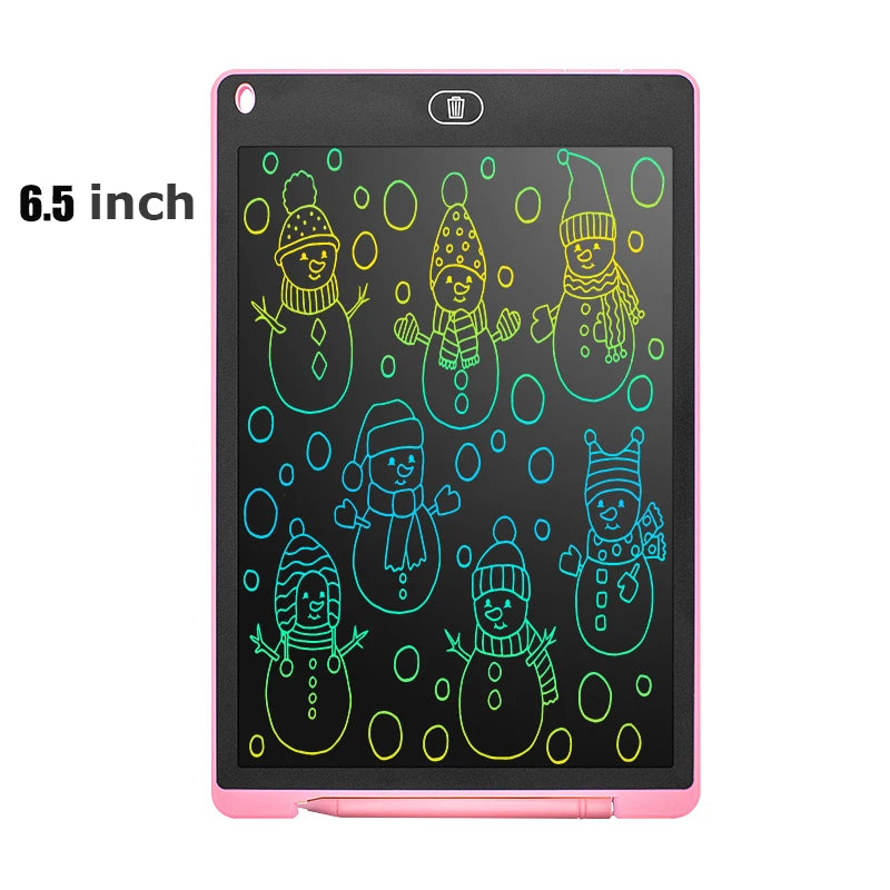 6.5 inch LCD Writing Tablet Drawing Board Montessori Educational Drawing Toys For Kids Students Magic Blackboard Toy Gift Econic Blanks