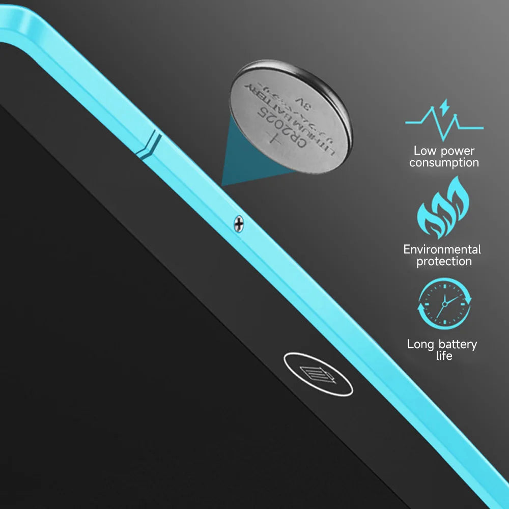 6.5 inch LCD Writing Tablet Drawing Board Montessori Educational Drawing Toys For Kids Students Magic Blackboard Toy Gift Econic Blanks