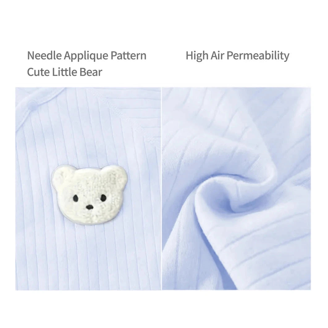 Boys Girls Bodysuit Newborn Winter Onesie Clothes Cotton Toddler Home Wear 0-6M Thickened Spring and Autumn Clothing Econic Blanks