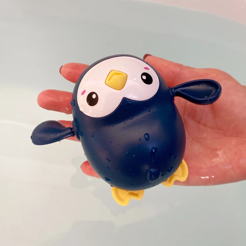 Baby Bathing Toy Kids Cute Duck Penguin Egg Water Spray Sprinkler Bathroom Sprinkling Shower Swimming Water Toys For Kids Gift Econic Blanks