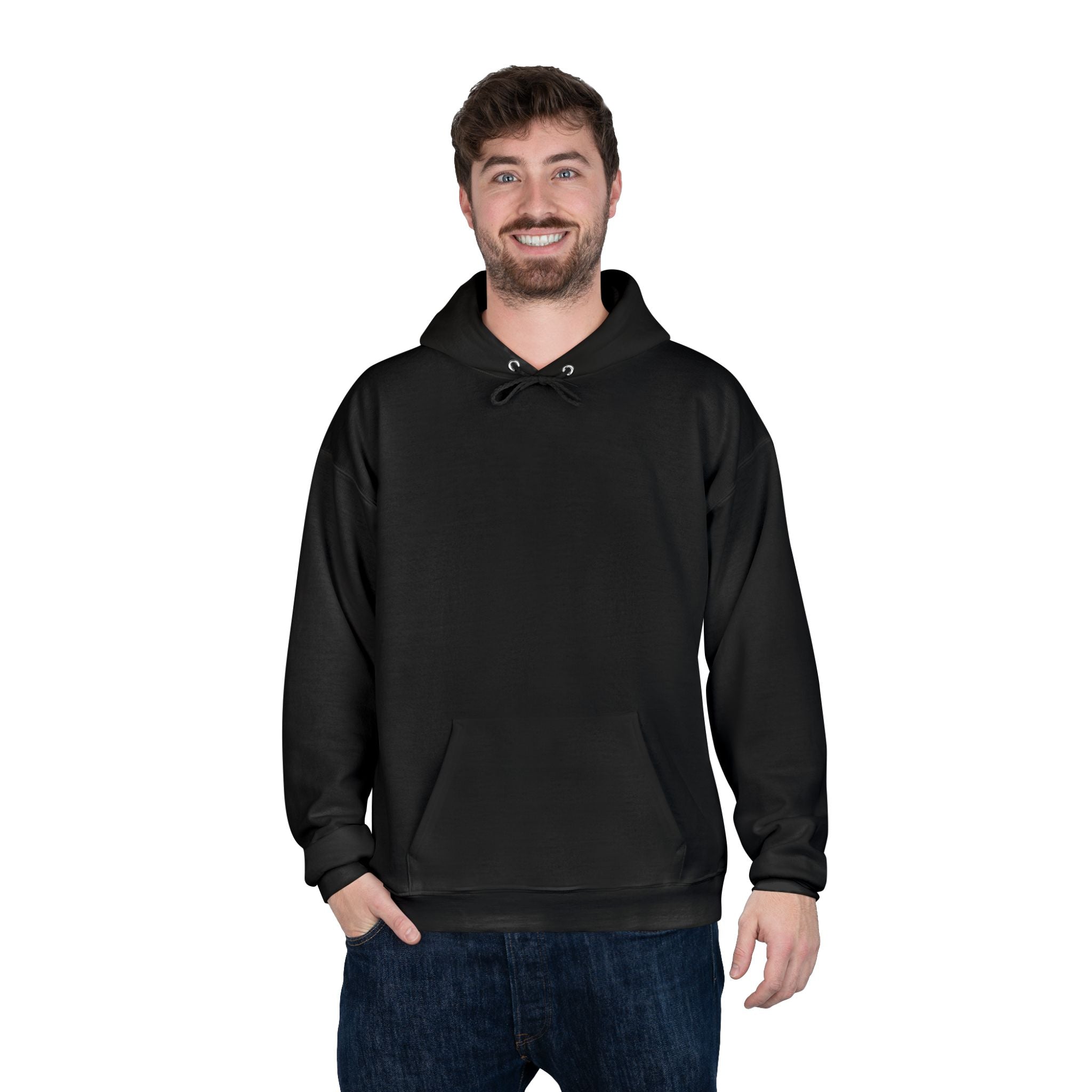 Eco-Friendly Pullover Hoodie - Modern Sustainable Design Printify