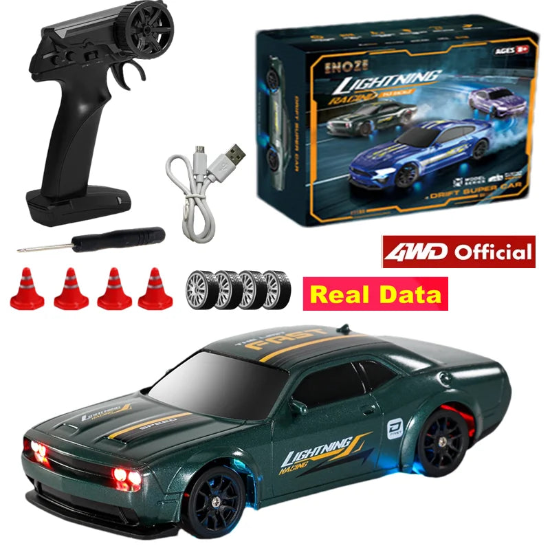 4WD Drift Racing Car 1/64 or 1/43 Mini Remote Controlled High Speed Car Radio Electric Competition Toy Gift For Kids Boys Adults Econic Blanks