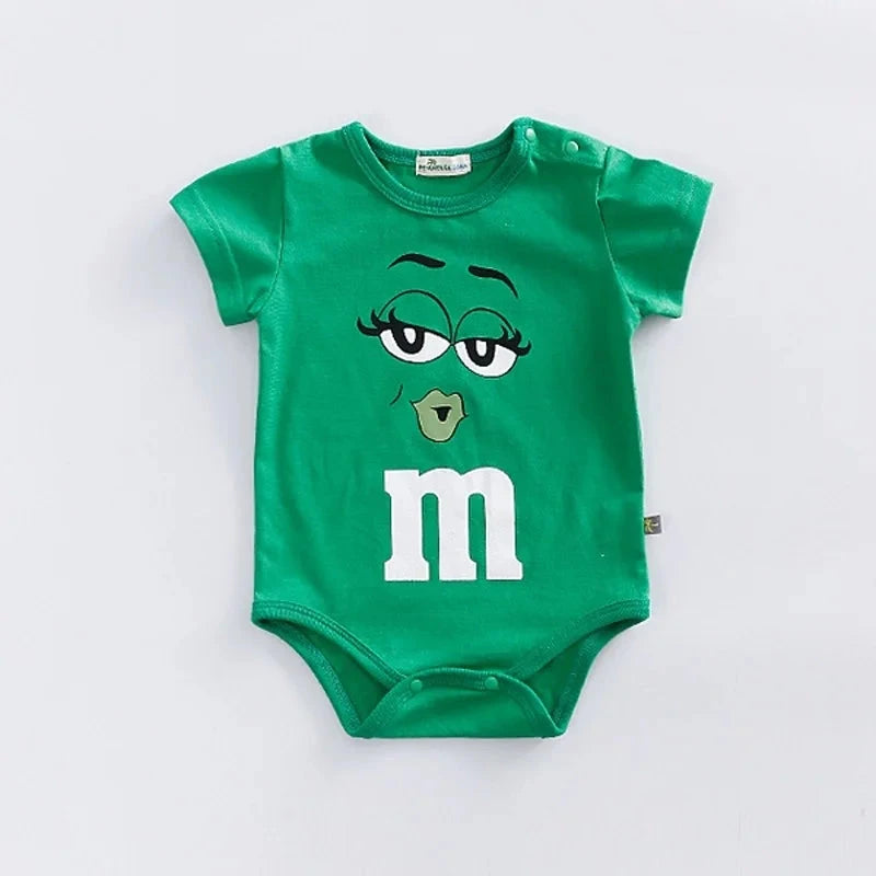 Thin Cotton 3-24M Newborn Short Sleeve Romper Clothing Infant Baby Girls Boys Fashion Cute Jumpsuit Clothes Econic Blanks