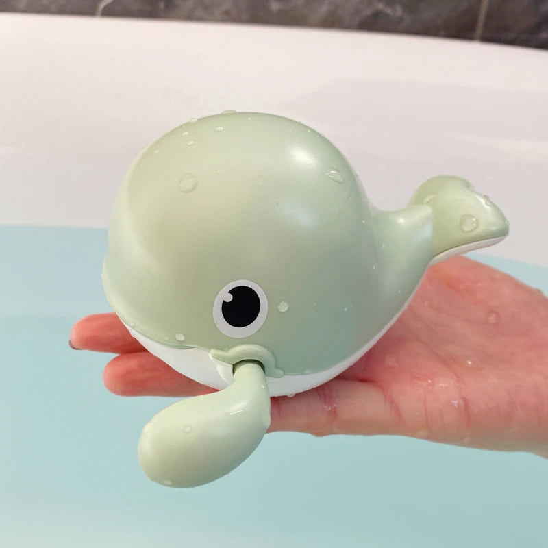 Baby Bath Toys Kids Swimming Clockwork Dolls Play Water Fun Bathing Cute Funny Children Bathroom Shower Bathtub Animals Toy Econic Blanks