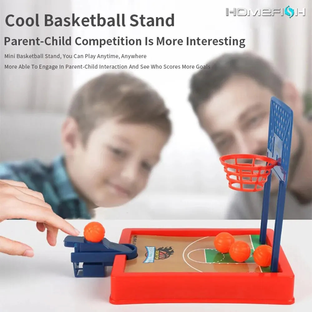 Basketball Game.Mini Desktop Tabletop Portable Travel Or Office Game Set for Indoor Or Outdoor. Fun Sports Novelty Toy Or Gift Econic Blanks