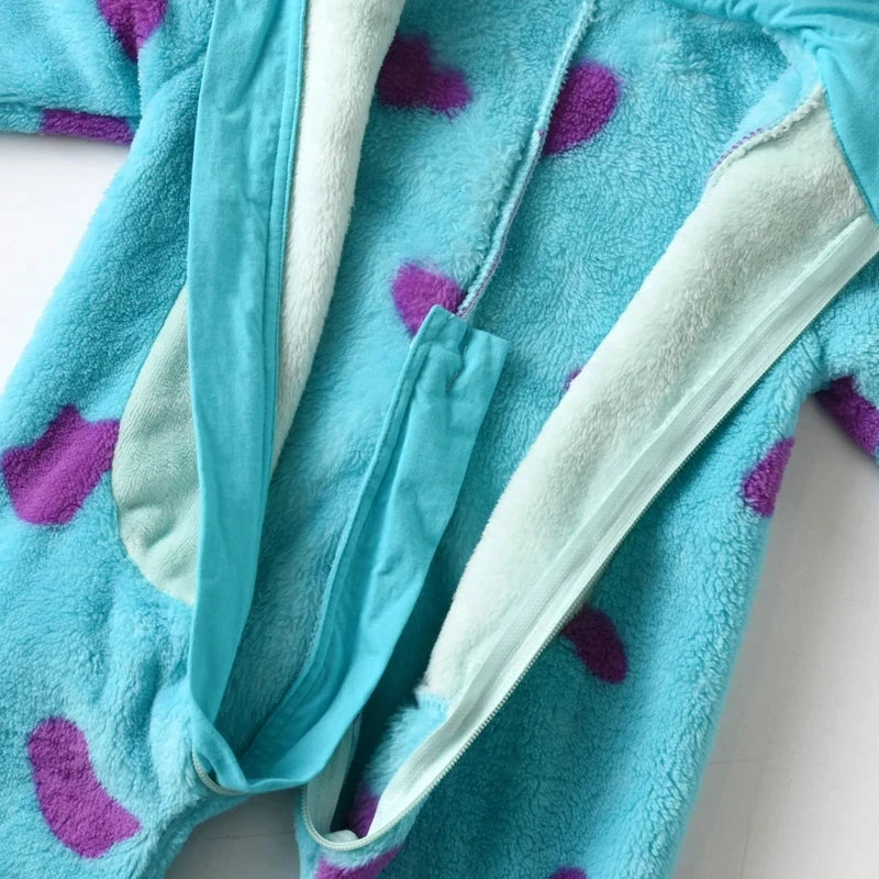 2023-07-25 Lioraitiin 0-3Years Infant Baby Boy Girl Fleece Jumpsuit Horn Hooded Warm Thicken Winter Rompers Outwear Snowsuit Econic Blanks