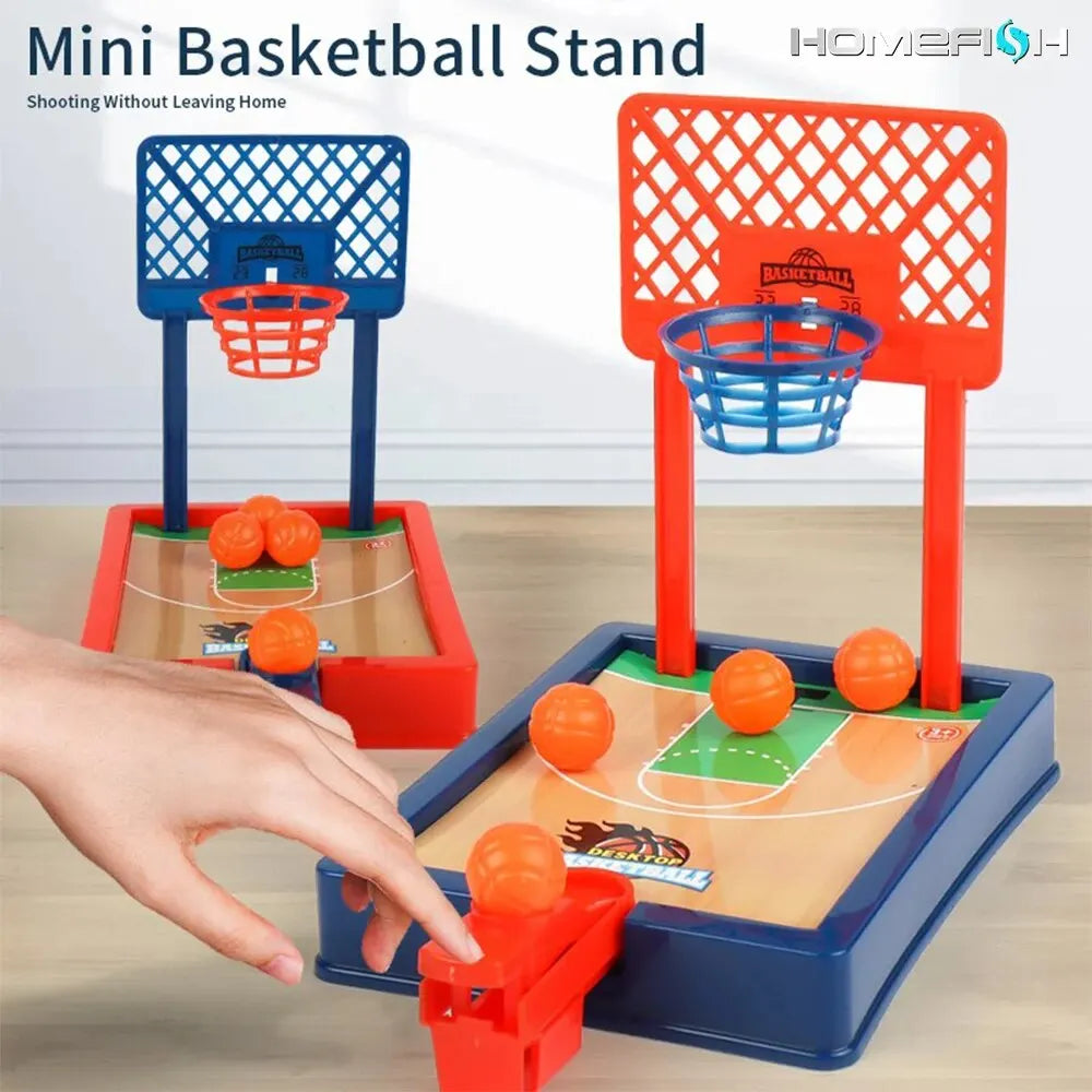 Basketball Game.Mini Desktop Tabletop Portable Travel Or Office Game Set for Indoor Or Outdoor. Fun Sports Novelty Toy Or Gift Econic Blanks