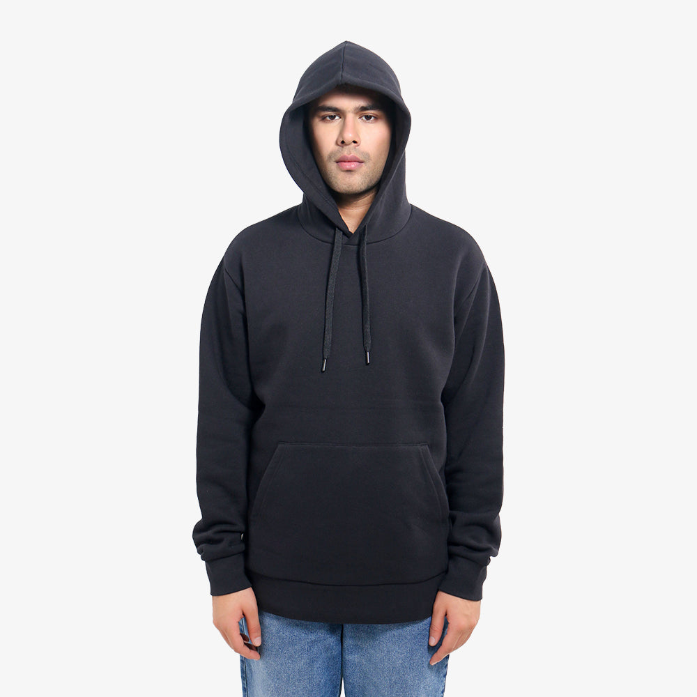 Customizable Relaxed Fit plain hoodies, Heavyweight Blank Pullover Hoodie For Men & Women Econic Blanks
